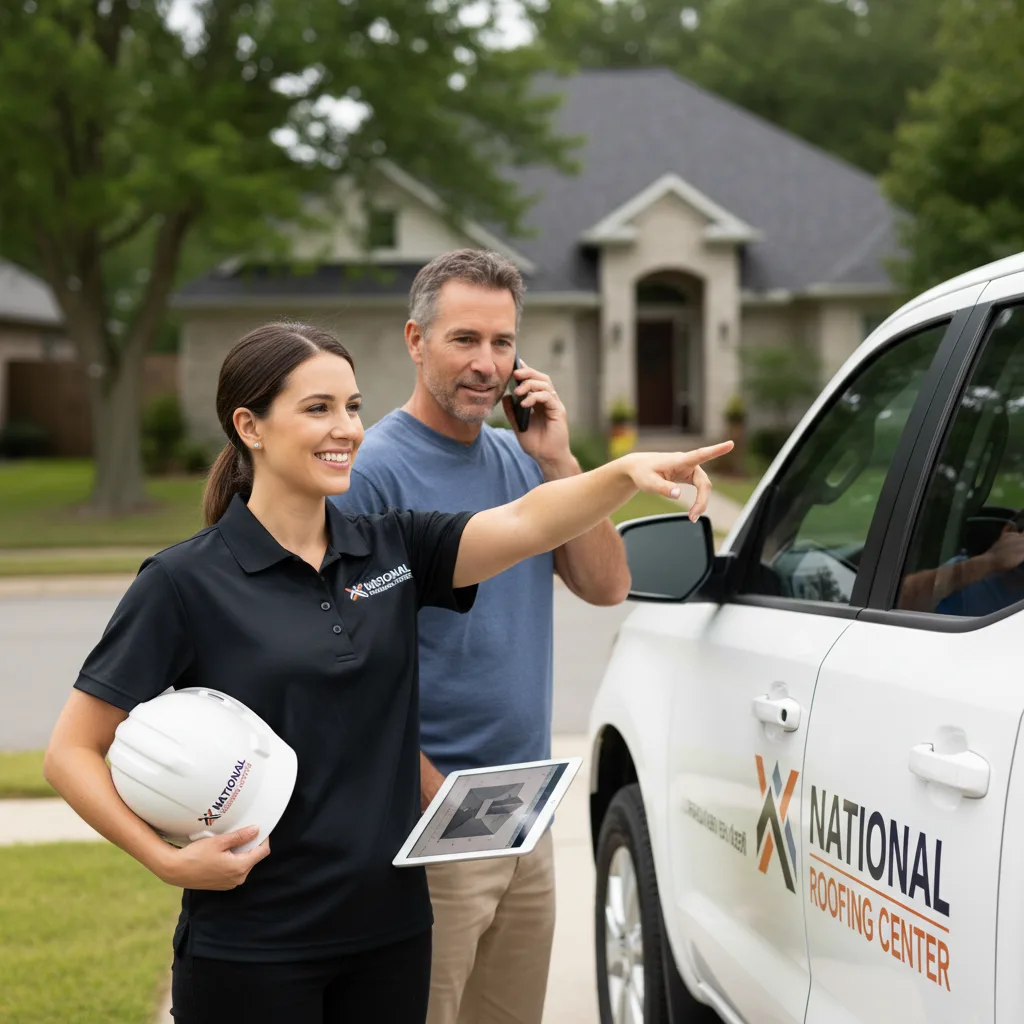 National Roofing Center customer support in Tinton Falls
